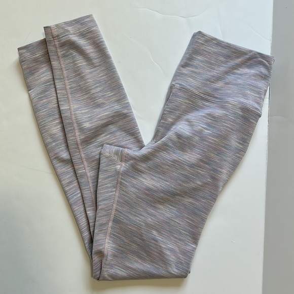 Outdoor Voices Super Bloom Freeform Athletic Leggings Watercolor 7/8 length Sz S - Picture 11 of 11